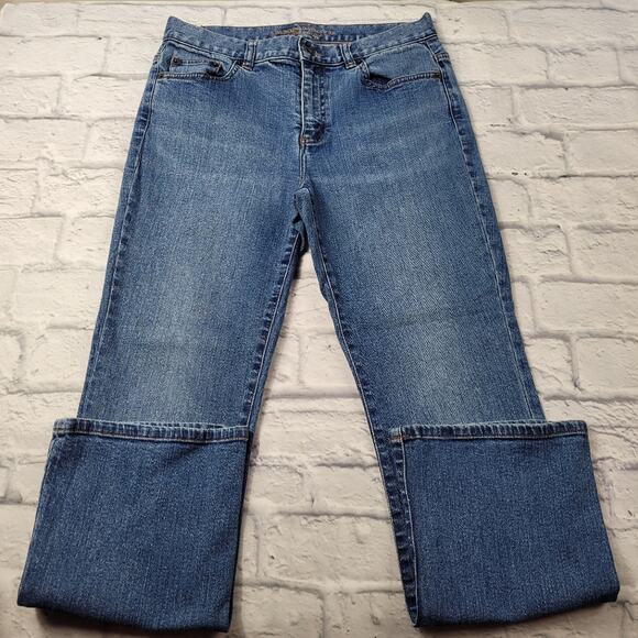 Lauren Jeans Co Premium Bootcut Jeans size 6 Petite - Picture 12 of 16